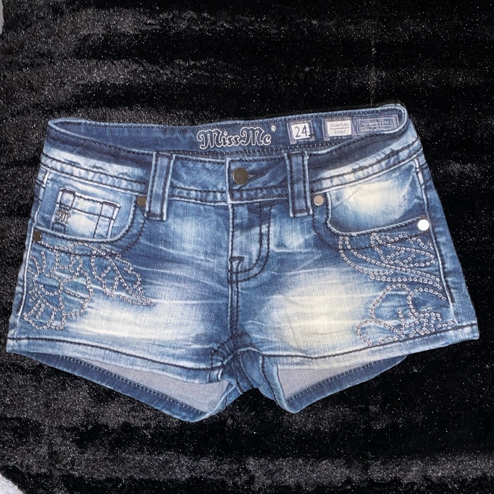 Miss Me Jean Shorts, Size 24